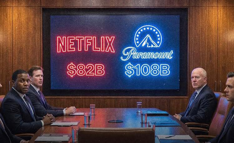 Netflix Yazidiwa Dau na Paramount  Kuinunua Warner Bros, Dola Bilioni 108 kwa 82