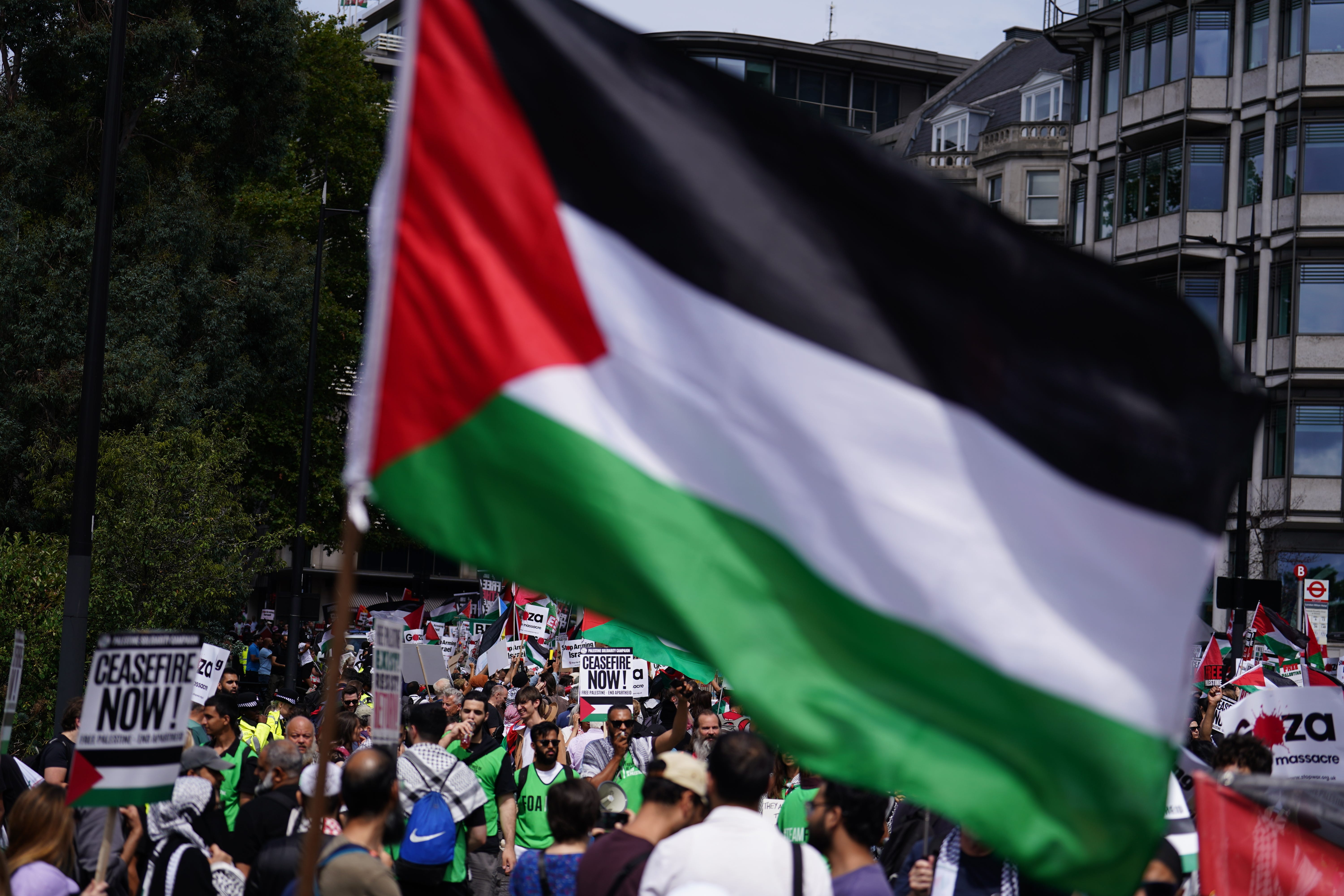 Maandamano Makubwa Stratford, Wito wa Kuikomboa Palestina Wazua Gumzo London