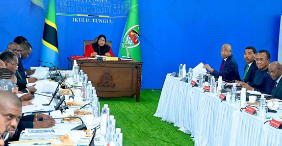 Rais Samia Aongoza Kikao Baraza la Mawaziri