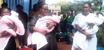 Wajifungua Mapacha Wanne Kila Mmoja Siku Moja